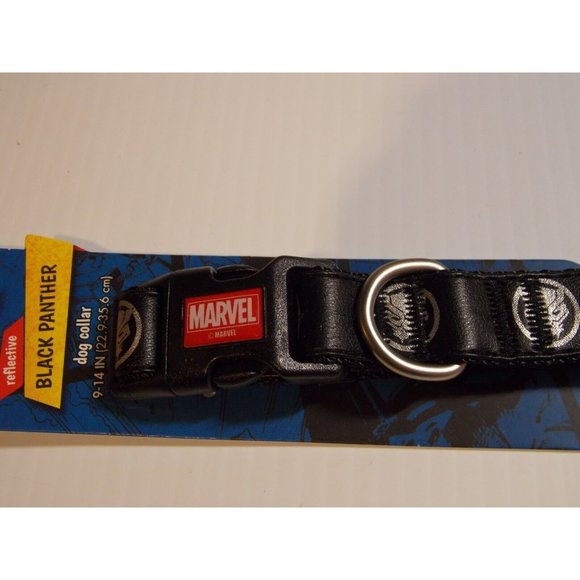 Marvel Black Panther Dog Collar Size Small S Brand New - Picture 3 of 6